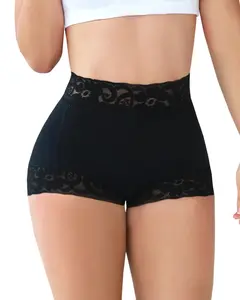 Curvy-faja Clearance Sale Women's  Waist Lace Shapewear Shorts  Classic Daily Wear Shapewear Butt Lifter Panty