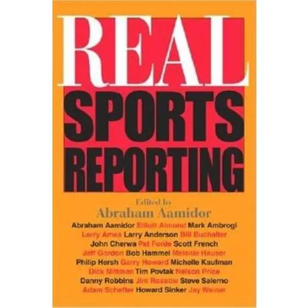 Used Sportswriting Book - Real Sports Reporting, 280pp Softcover (English Language)