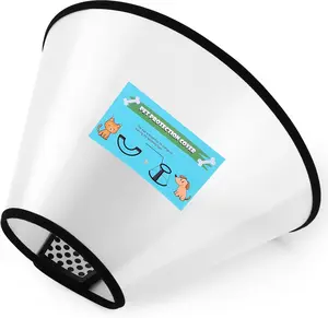 Soft Dog Cone Collar – 3 Similar Sizes per Set (S/M/L) for Better Fit, XL Single Size – Cone for Dogs to Stop Licking, Adjustable E Collar for Dogs After Surgery, Elizabethan Collar for Dog