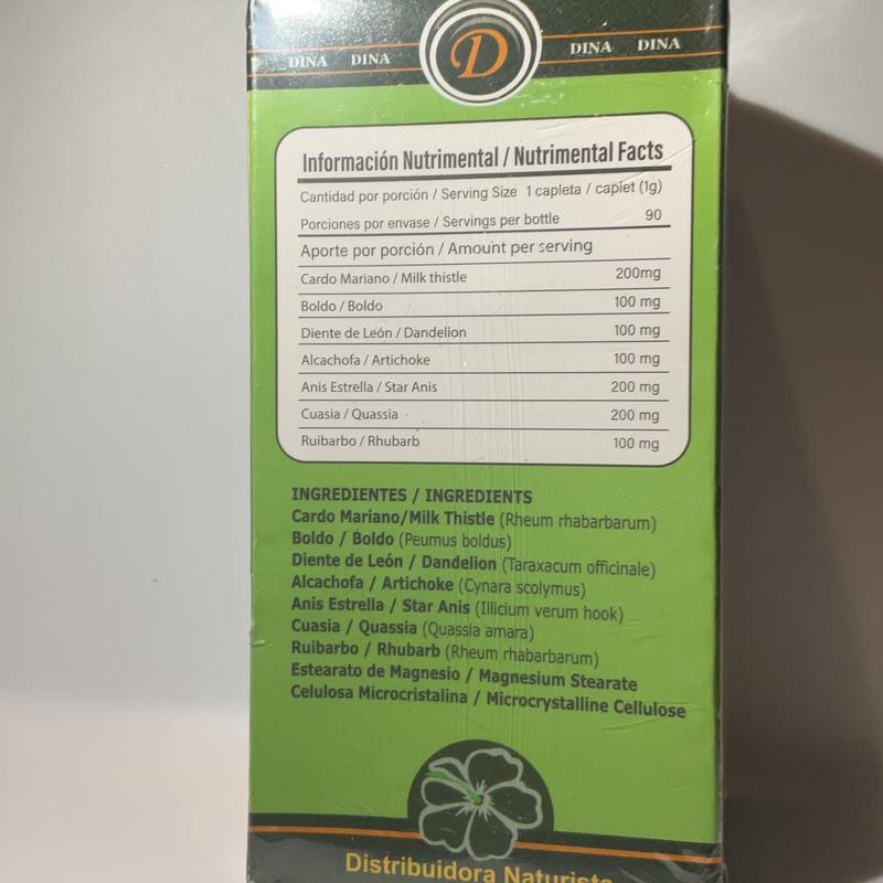 CAPSULAS DE SILIMARIANO (cardio mariano ) Higado graso, Supplemento alimenticio