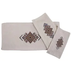Sedona Aztec 3PC Bath Towel Set