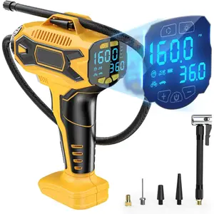 Tire Inflator Air Compressor  with DeWalt 20V Battery Power, 160PSI Cordless Portable Electric Air Pump with Digital Pressure Gauge  Car Motorcycles Bike Ball Auto (No Battery)