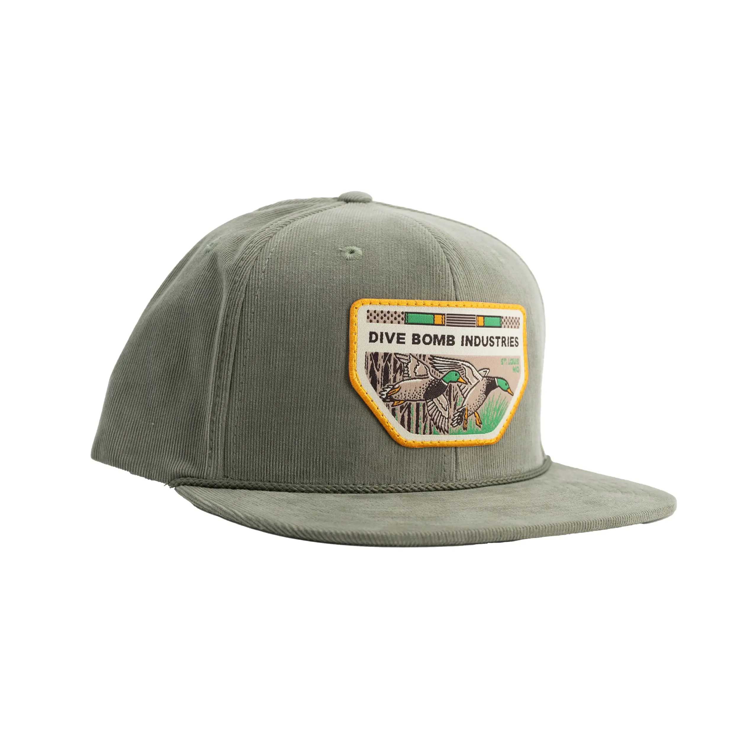 Corduroy Hat - Drake Duo Design, Ideal for Outdoor Activities and Casual Wear
