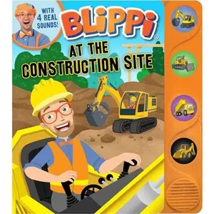 Blippi: At the Construction Site -- Editors of Studio Fun International, Board Book