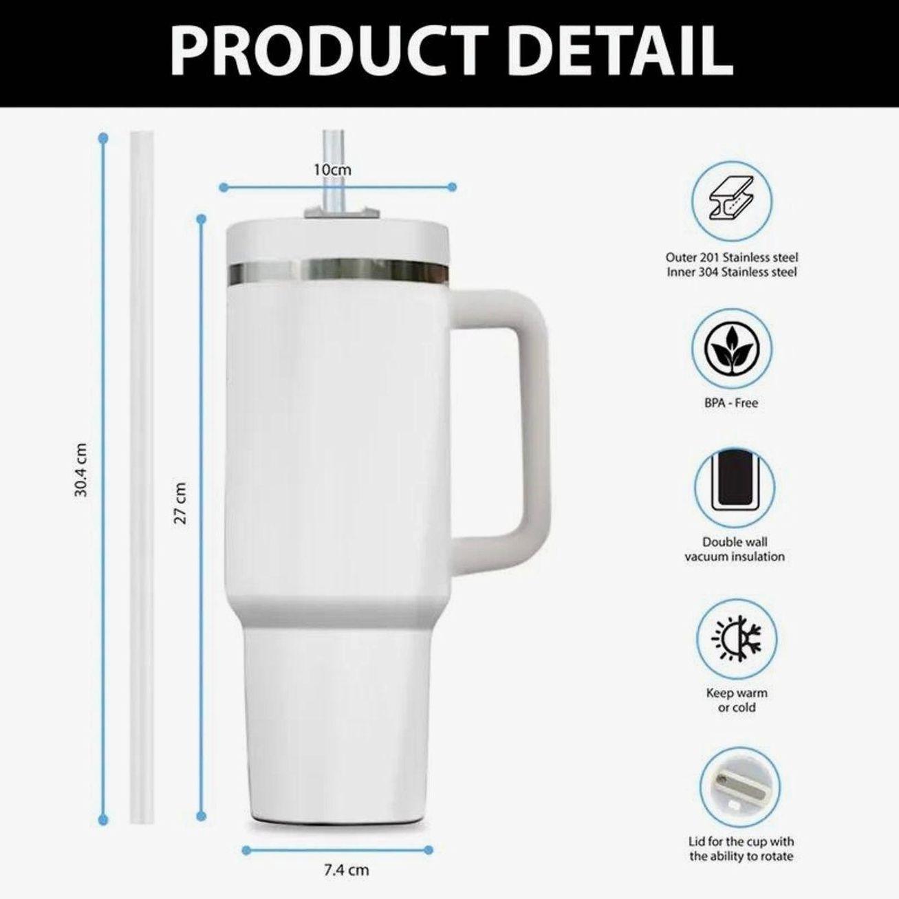 [Sip40 Otaku] Solo Leveling Sung Jin-Woo 40oz Tumbler With Handle – Shadow Monarch Stainless Steel Travel Mug, Anime Iced Coffee Cup, Manhwa Gift for Otaku & Gamer