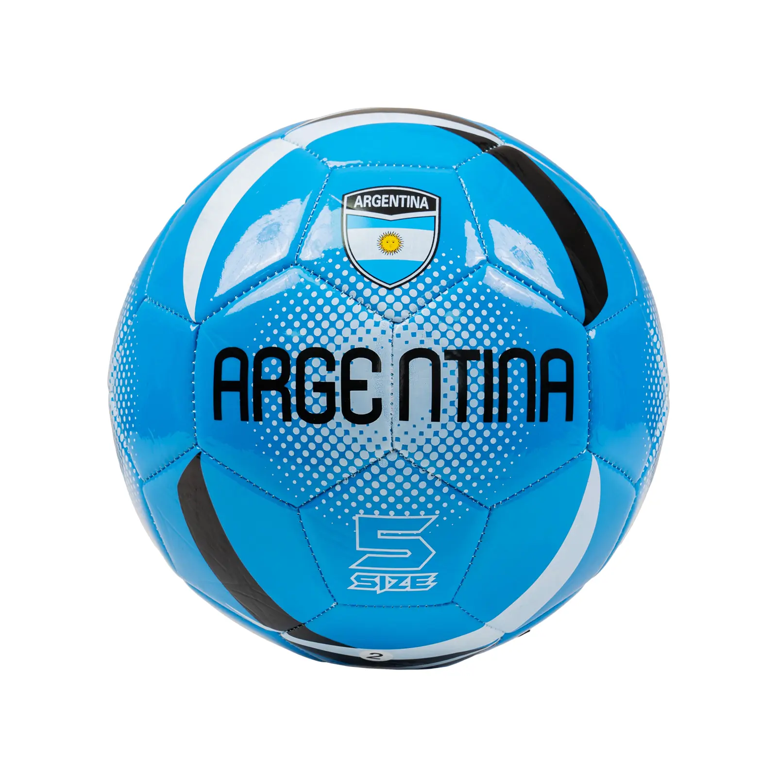 FIFA world cup ball Argentina Soccer Ball Size 5, Regulation Size Football, Durable Indoor & Outdoor Ball for Training, Recreational Games, Soccer Fan Gift