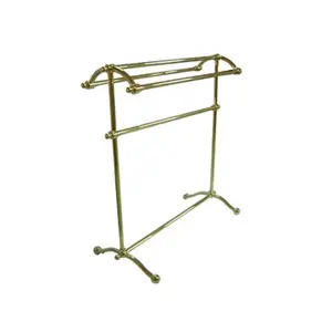 Kingston Brass CC2292 Free Standing Towel Rack - Polished Brass