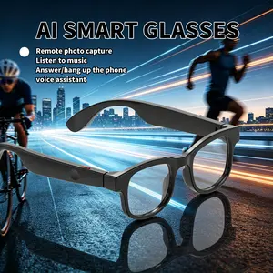 2026 New Ai Smart Glasses, Business Blue Light Blocking, Bluetooth-compatible Wireless Calling, Music Playback, Voice Assistant, Translation, Sunglasses, Wearable Smart Glasses