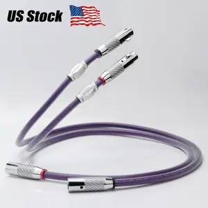 Carbon-Fiber XLR Connectors: Transparent Signal OCC Copper Cable for Pro Gear