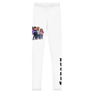 KU Crew Youth Leggings - White