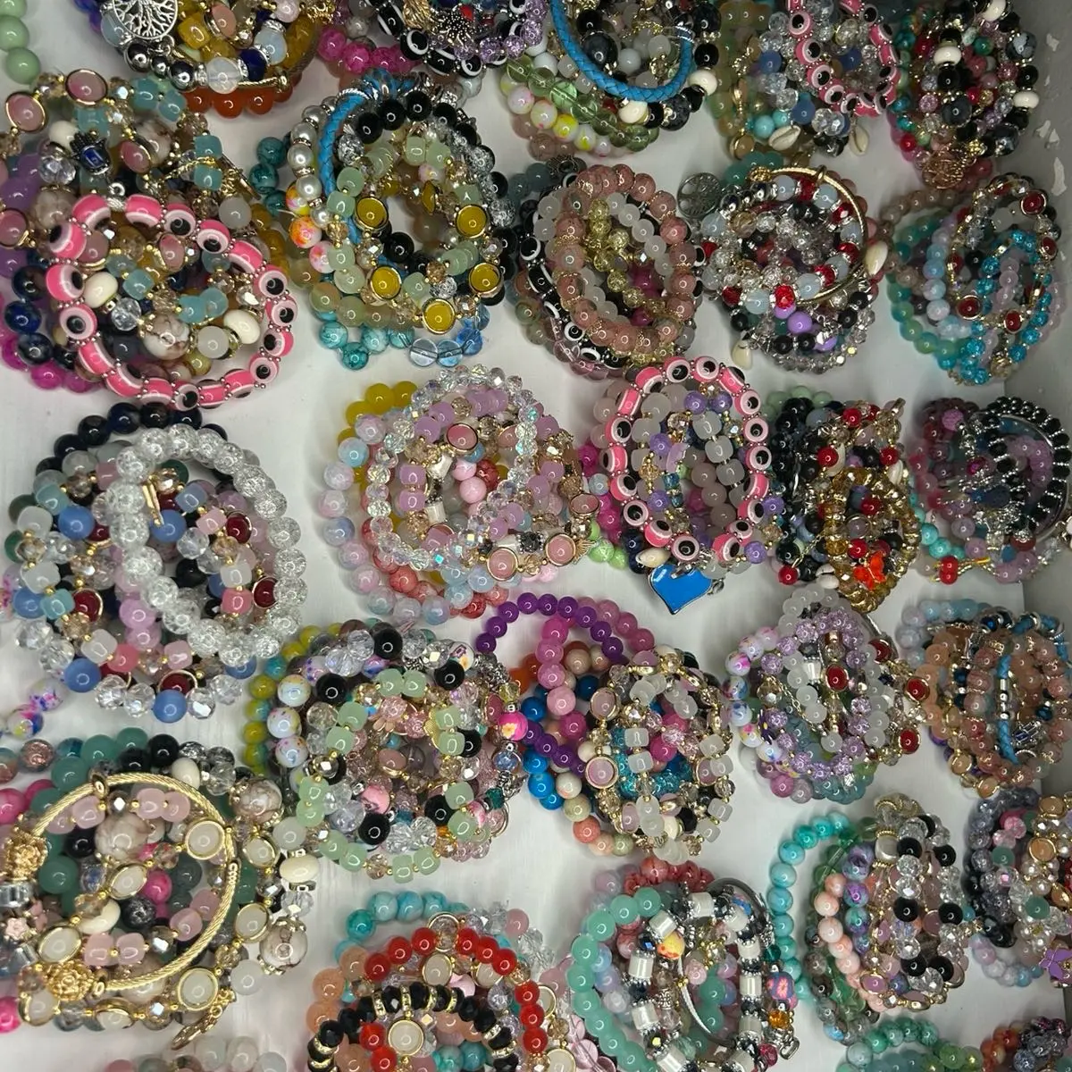 10pc Random Bracelet Bundle - Fashion Accessories for Women