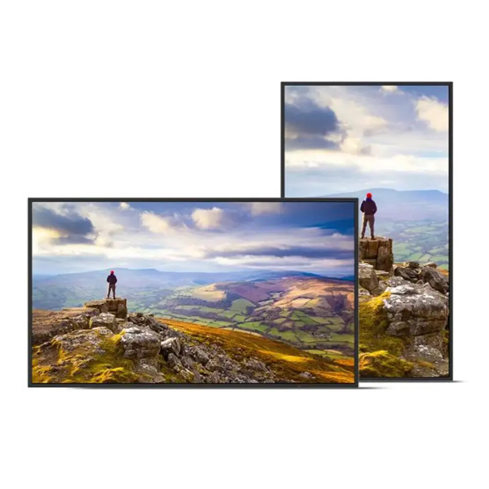 Sharp PN-E439 43" >32inches Ultra High Definition Commercial Monitor, Entry-Level Digital Signage, Brightness Up to 350 cd/m², Auto-Play Function, Network Remote Control, for Corporate Meeting Rooms, HDMI/USB-C Connectivity