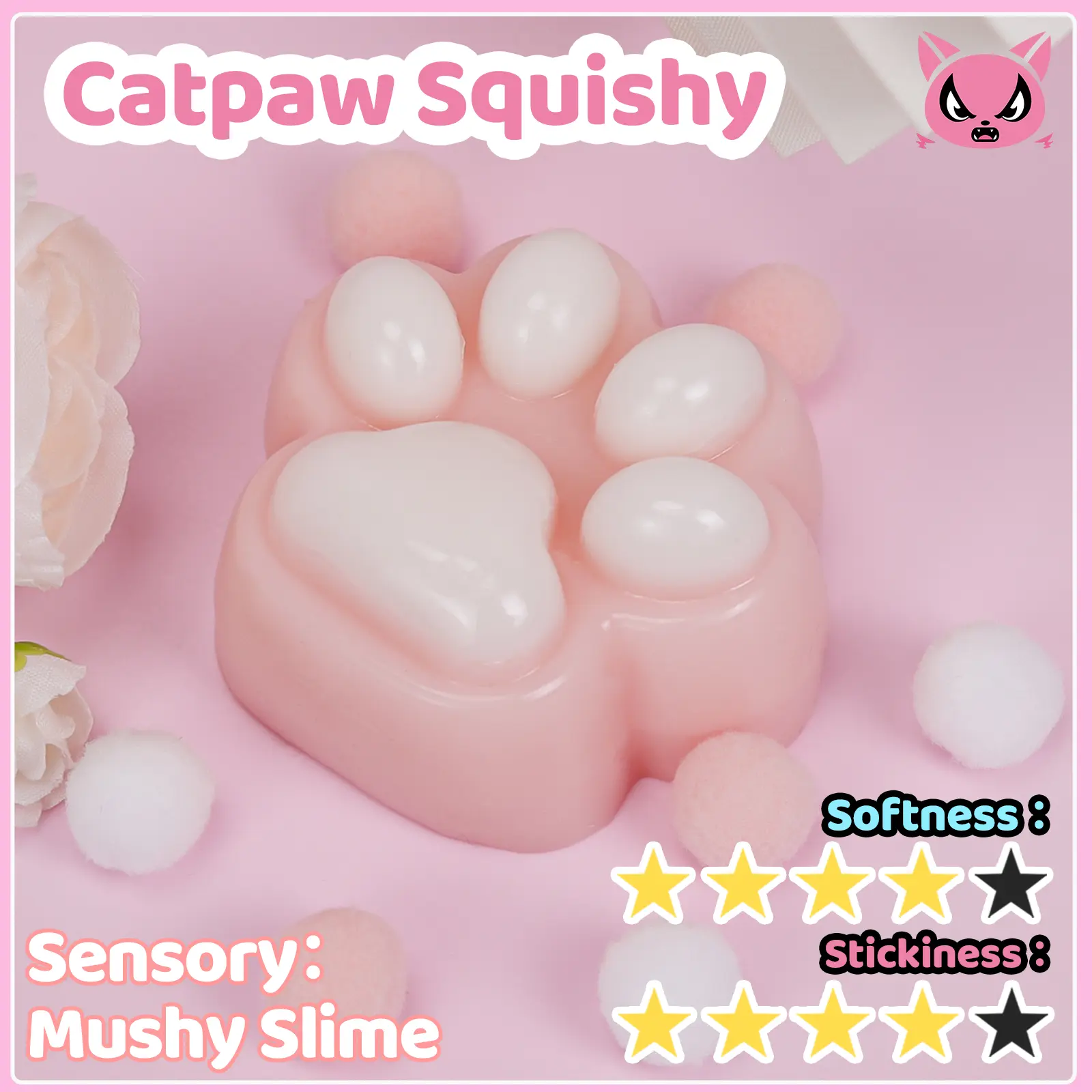 3 Tpye squishies [Gift for Kids] [Angerbaby Squishy] party favor Mochi Squeeze Toys for Stress Relief unique gift for kid anxiety fidgets squishy mothersdaygift