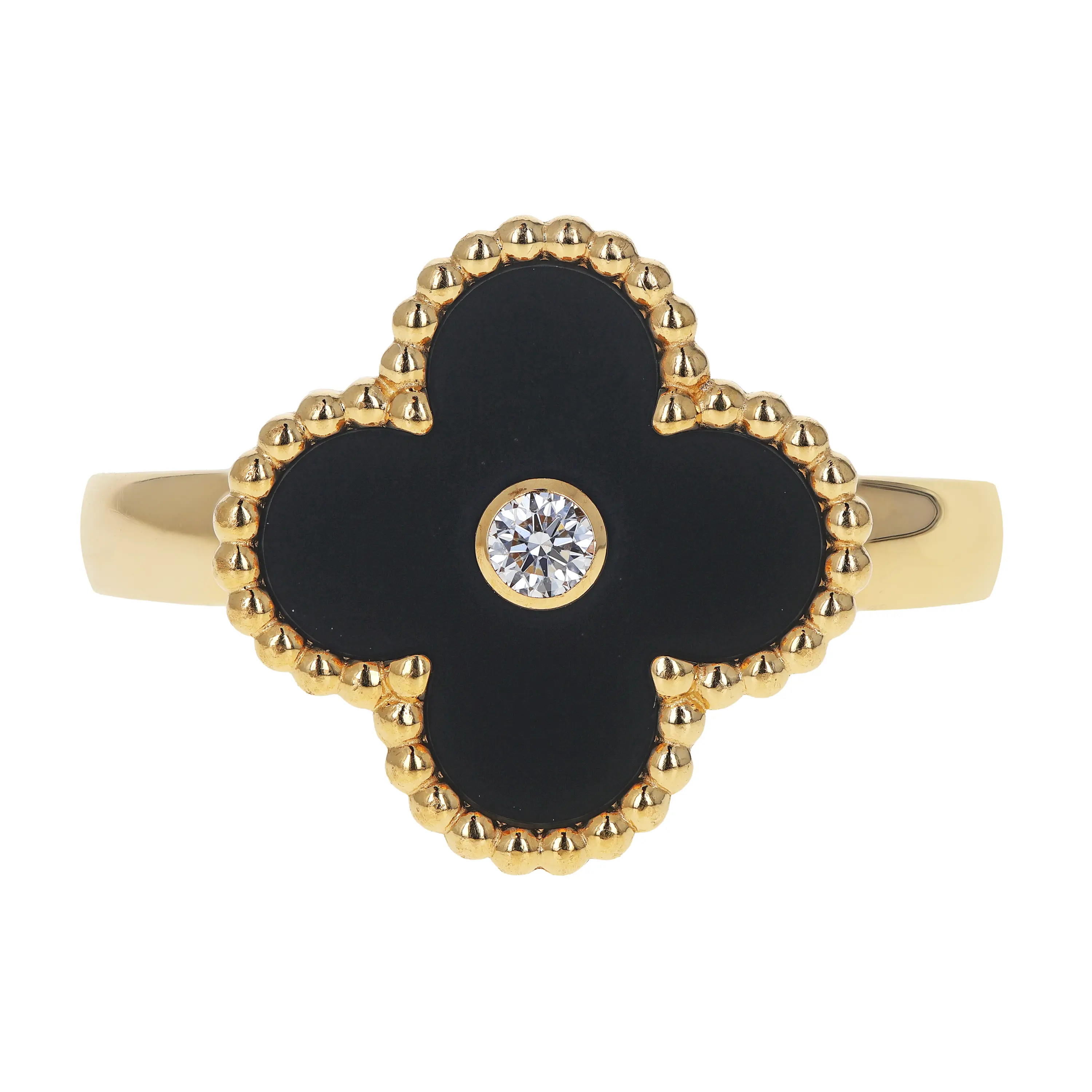 Pre-owned Van Cleef & Arpels Vintage Alhambra Ring