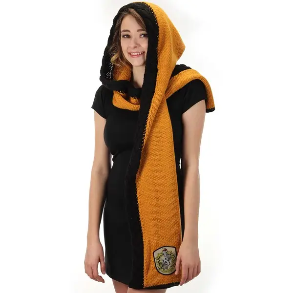 Hufflepuff Knit Hood