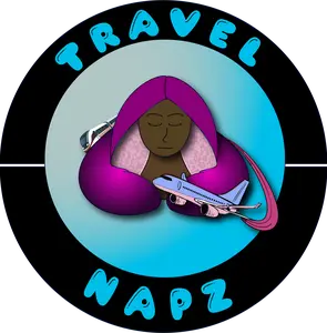 Travel Napz - Light Pink Travel Pillow w/ Satin Lined Hood For Hair Protection and Ultimate Travel Comfort! neck pillow