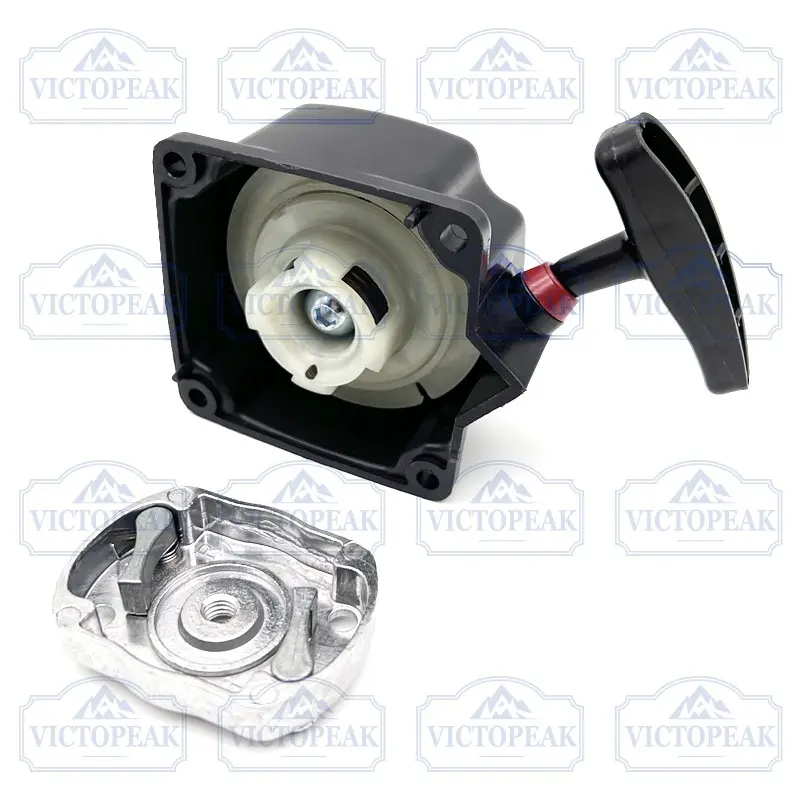 40-5 Twist Spring Easy Start Puller, Standard Type, Dual Zinc Claw Dial, Durable Design, Ideal for Gasoline Brush Cutter and Various Applications