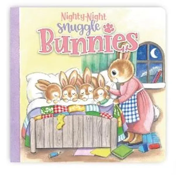 Nighty-Night Snuggle Bunnies Children's Book - Rosy, Adorable Illustrations, Sweet Bedtime Story for Bedtime Reading