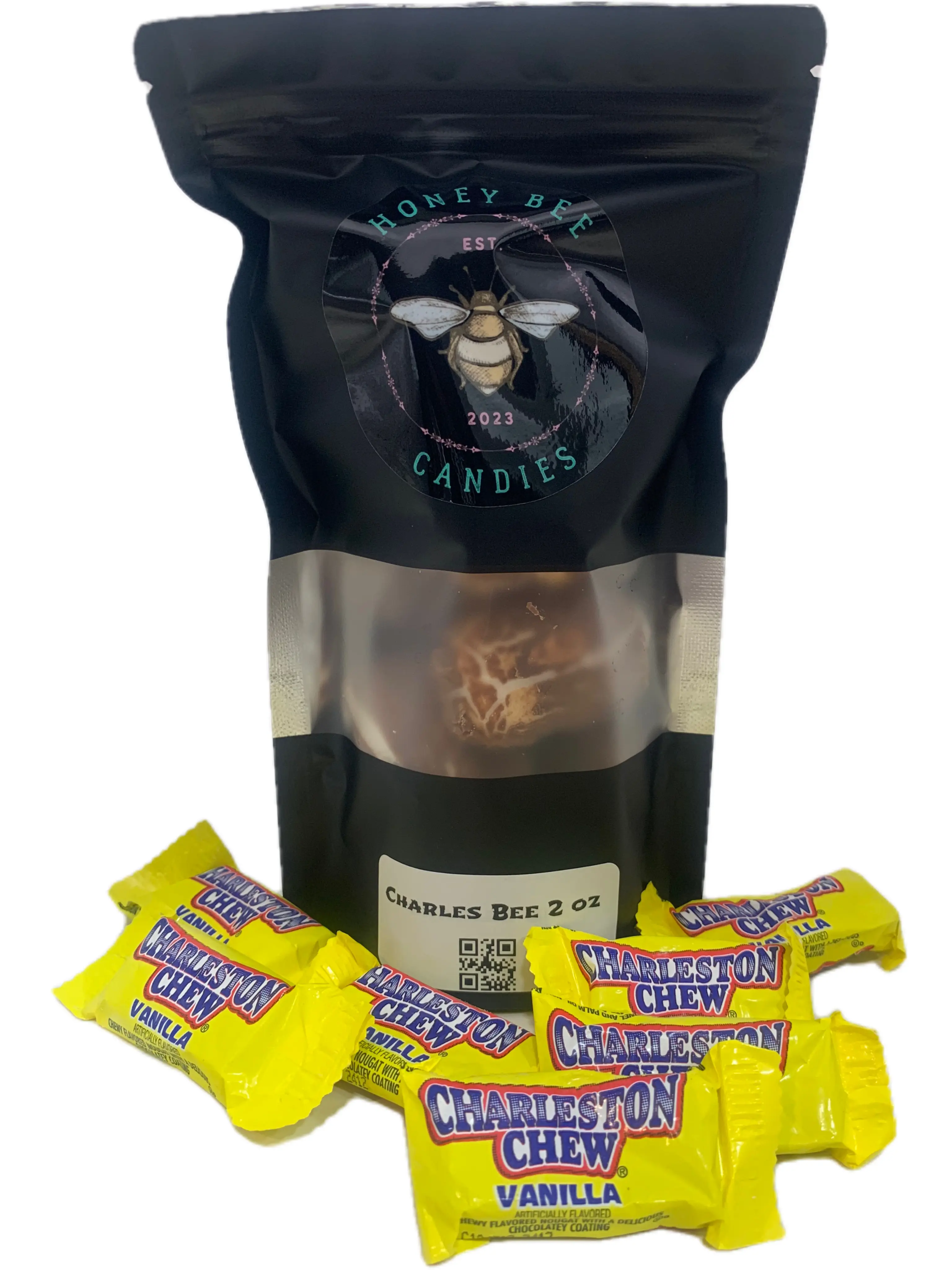 Charleston Bees Chocolate Nougat Candy by Honey Bee Candies Charleston Bees Chocolate Nougat Candy by Honey Bee Candies
