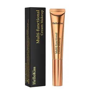 [Own My Glow] - Liquid Blush& Liquid Contour, Multi-functional Natural Cream, Sponge Head Easy To Blend Cosmetic Makeup.