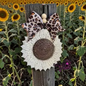 Sassy Saint SUNFLOWER - Scented Freshie, Aroma Therapy, Small Space Deodorizer with Innovative Features for a Fresh Experience-Boho Style-Farmhouse Style