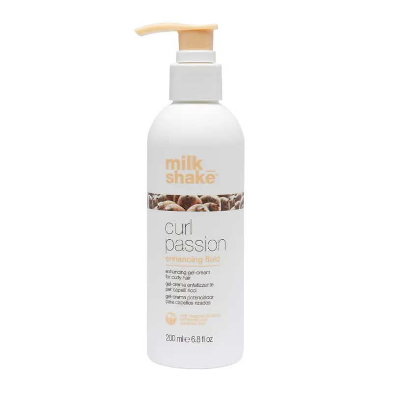 Milk_shake Curl Passion Enhancing Fluid - 6.8oz Gel-Cream for Curls 200ml Hair Care Product