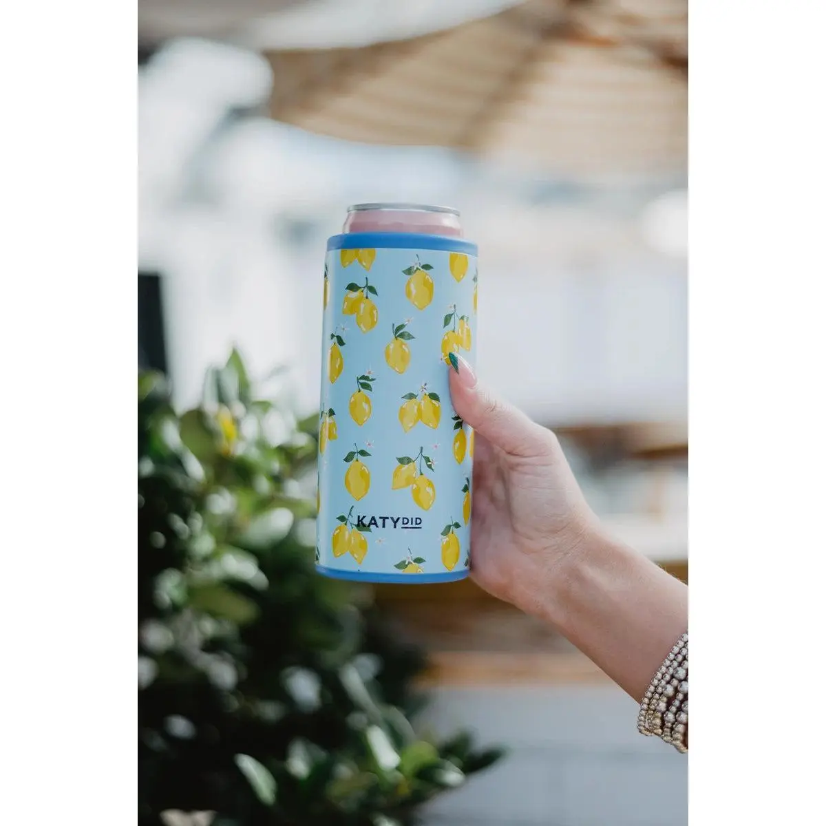 Zesty Lemons Slim Can Cooler