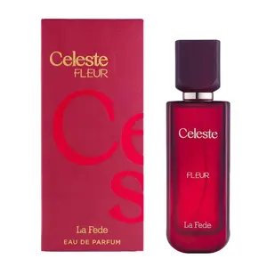 Khadlaj La fede Celeste Fleur for Women Eau de Parfum Spray, 3.4 Ounce
