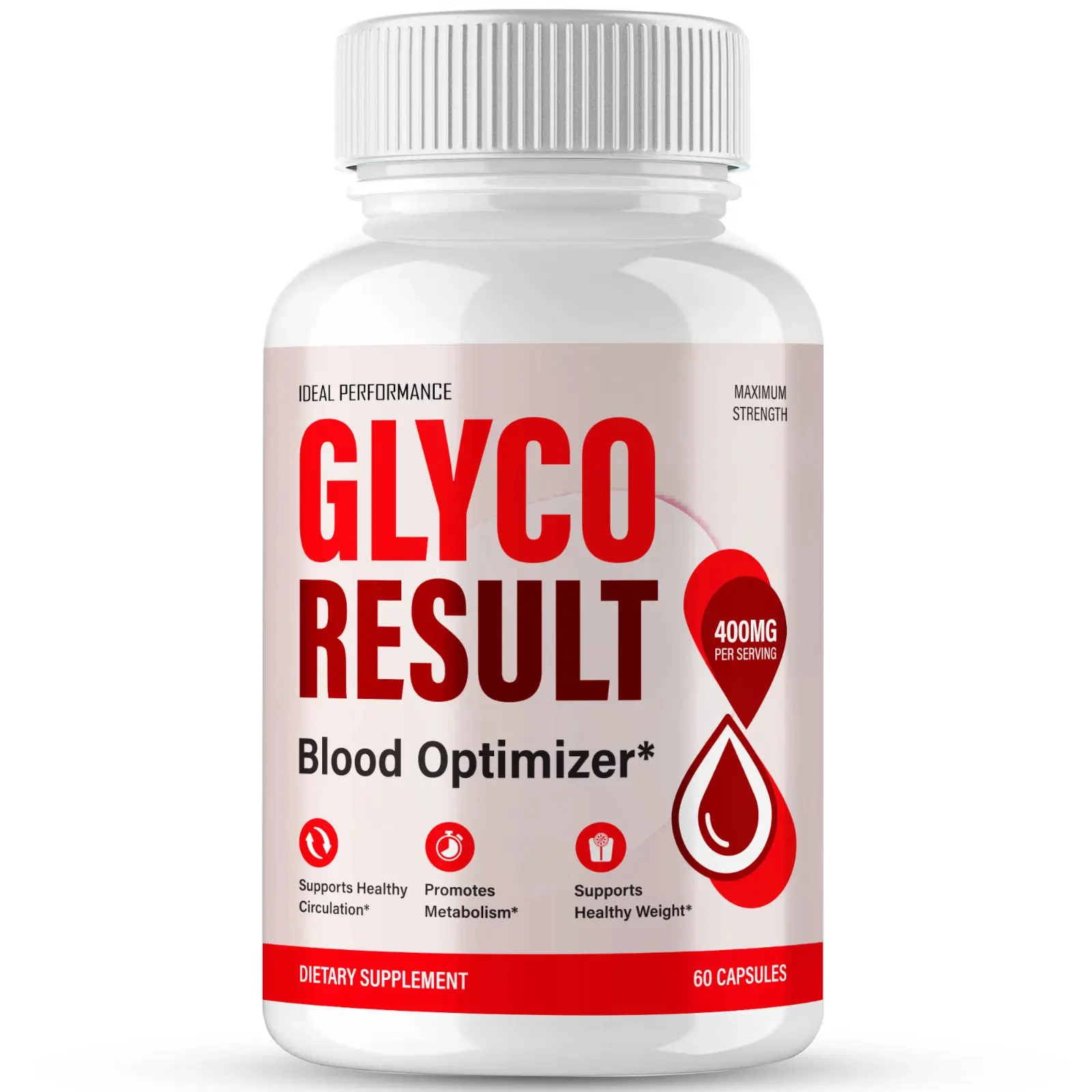 Glyco Result Capsules, Official GlycoResult Supplement Pills (1 Pack)