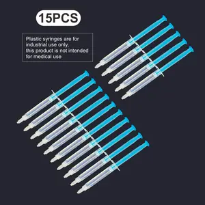 15-Pack Teeth Whitening Gel Pen, Deep Cleaning Teeth White Gel, Fresh Breath, Travel-Friendly, Daily Use, Non-Toxic, 3ML Pen