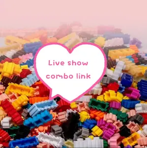 READ SHIPPING POLICY BEFORE ORDER  Live show special link to order, pick in live for everything you need building blocks Enlightenment building blocks EducationalToy,Best Gift Toy, Desktop AssemblyOrnaments for Home & OfficeDecoration children toy
