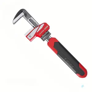 OUDISI Large Diameter Wrench-Durable Metal Tool, Pipe Wrench, for Efficient Plumbing, Automotive, and Industrial Maintenance, Suitable for Twisted Water Pipes, Heating Pipes, etc., Plumbing Tool, Ergonomic Design