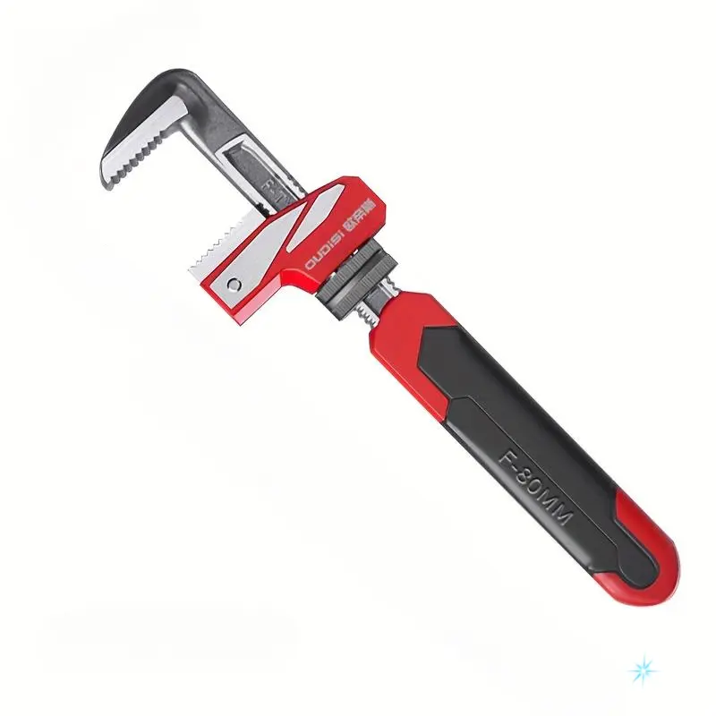 OUDISI Large Diameter Wrench-Durable Metal Tool, Pipe Wrench, for Efficient Plumbing, Automotive, and Industrial Maintenance, Suitable for Twisted Water Pipes, Heating Pipes, etc., Plumbing Tool, Ergonomic Design