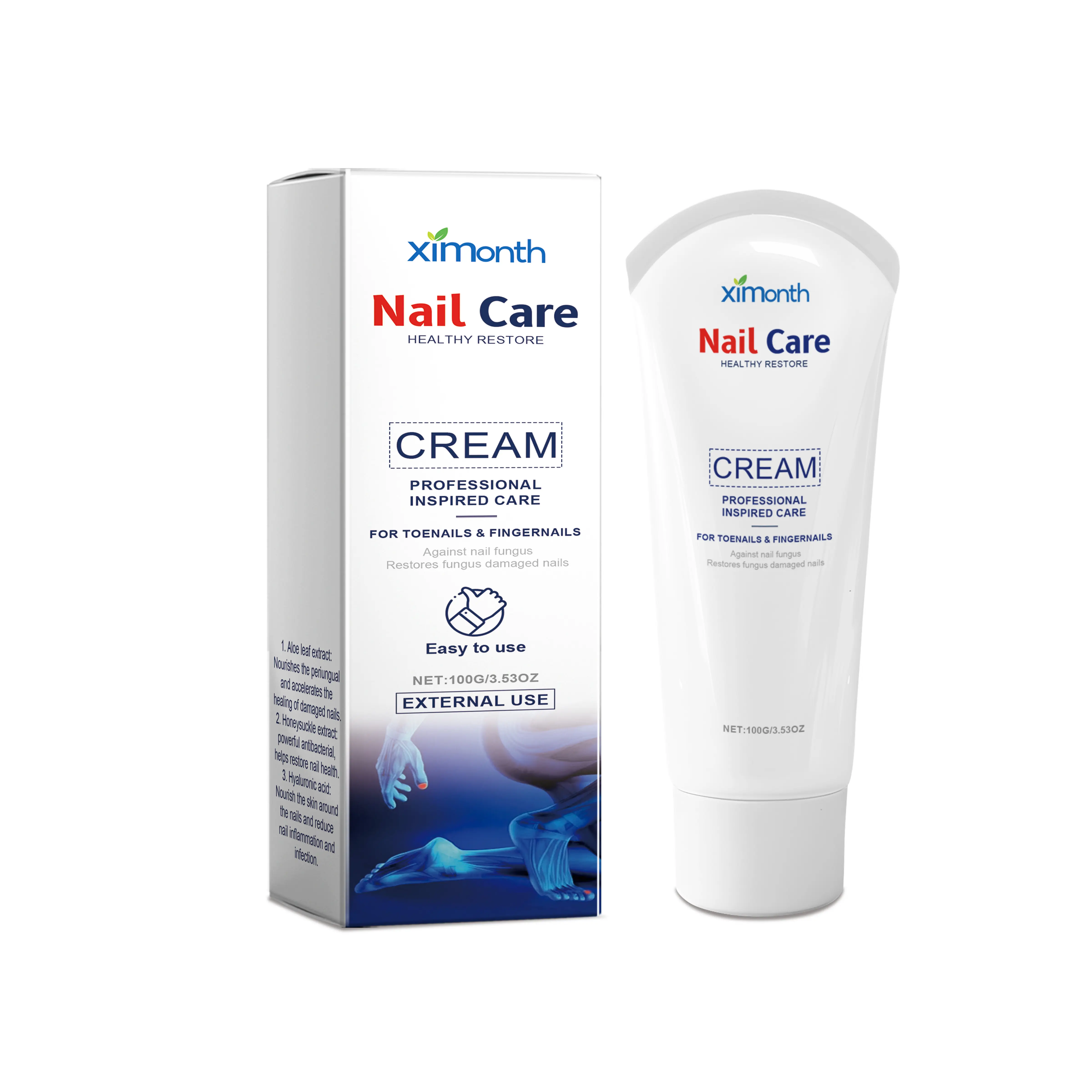 Nail Care and Repair Cream. It is a daily nail care cream, also effective for treating onychomycosis. It can soften and nourish thickened nails.