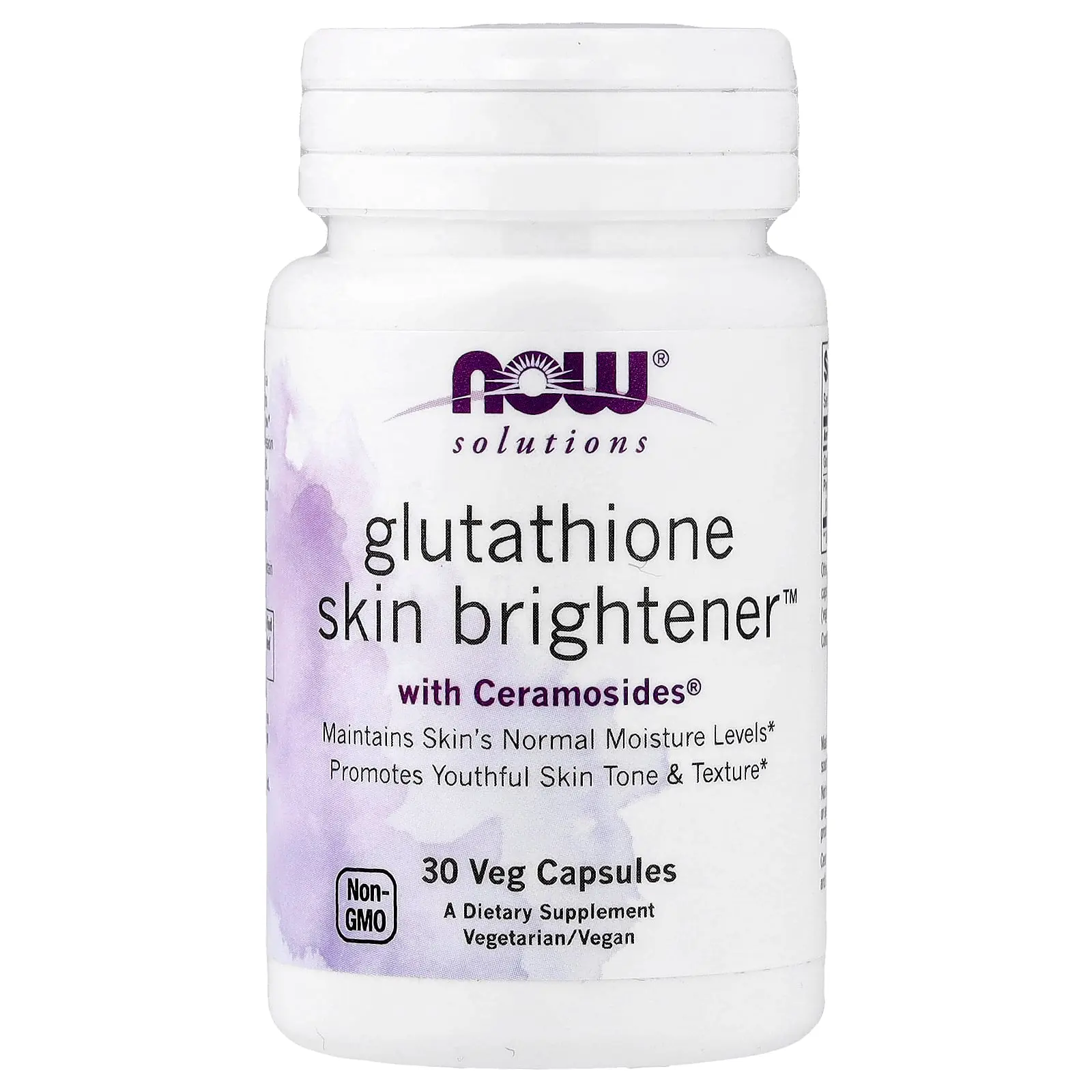 NOW Foods Solutions, Glutathione Skin Brightener™, 30 Veg Capsules NOW Foods Solutions, Glutathione Skin Brightener™, 30 Veg Capsules