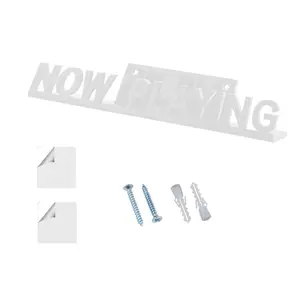 Now Playing Record Stand Vinyls Wall Mount Acrylic Shelf Now Playing Record Stand Vinyls Wall Mount Acrylic Shelf