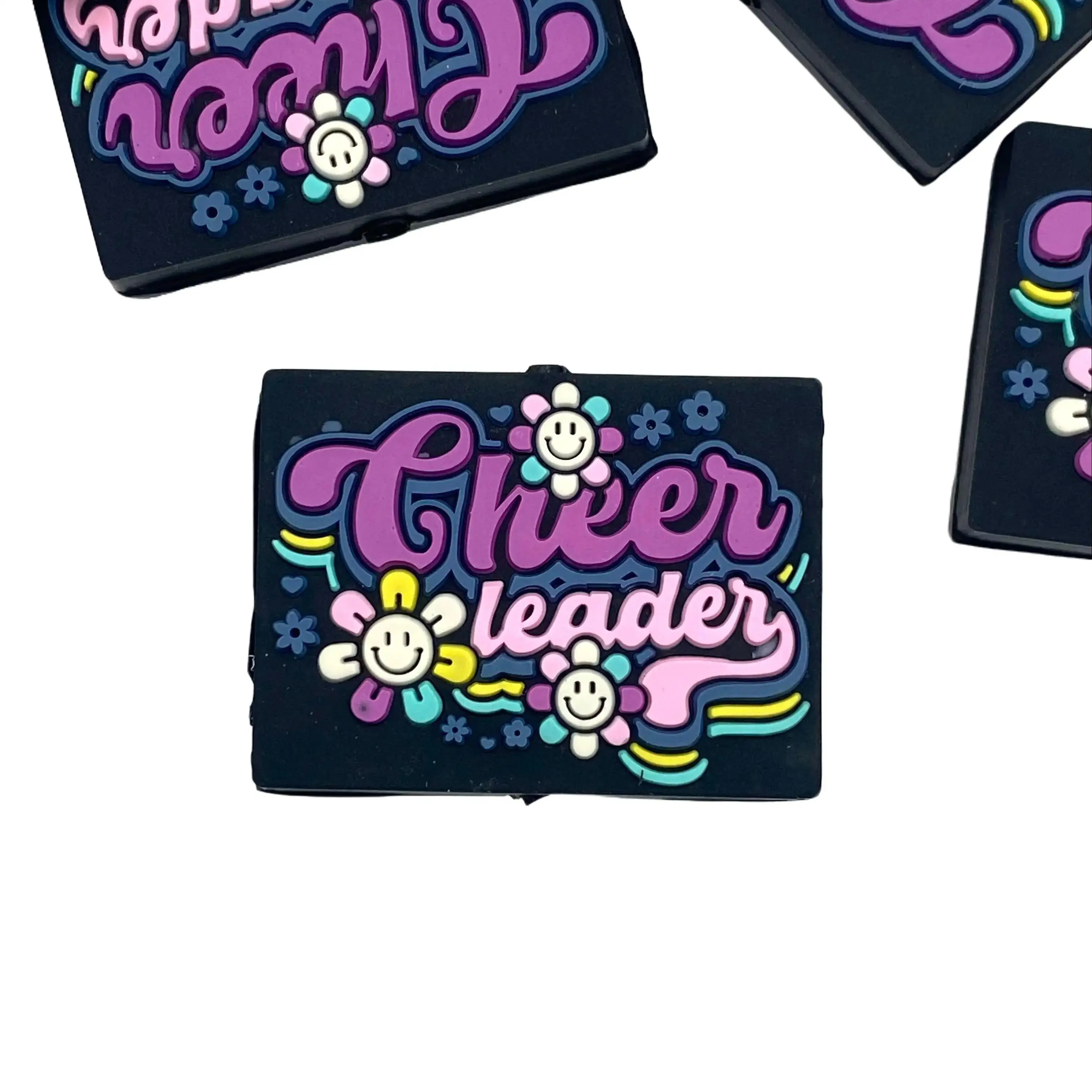 1pc I'm A Cheerleader Silicone Focal Beads - Custom Made for Cheerleaders & Cheer Gifts