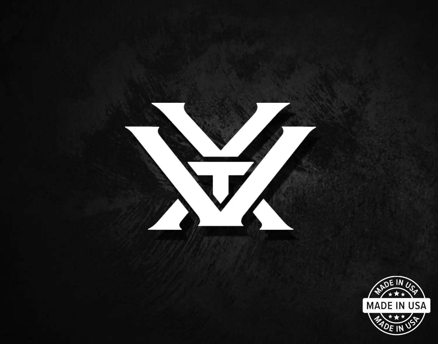 Vortex Optics Decal, Vinyl Die Cut Sticker, 100% Made In USA Vortex Optics Decal, Vinyl Die Cut Sticker, 100% Made In USA