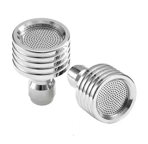 Tool Daily 0.5mm Stainless Steel Pressure Washer Shower Nozzle, 2-Pack Soft Wash Equipment with 1/4” Quick Connect for Car Washing, Plant Care, Two Pack fathersdaygift