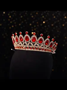 Princess Crown Headpiece, High-End Elegant Birthday Adult Gift, Bride Crystal Crown, Elegant Crown Design, Birthday Crown, Luxury Party Accessory, Tiara