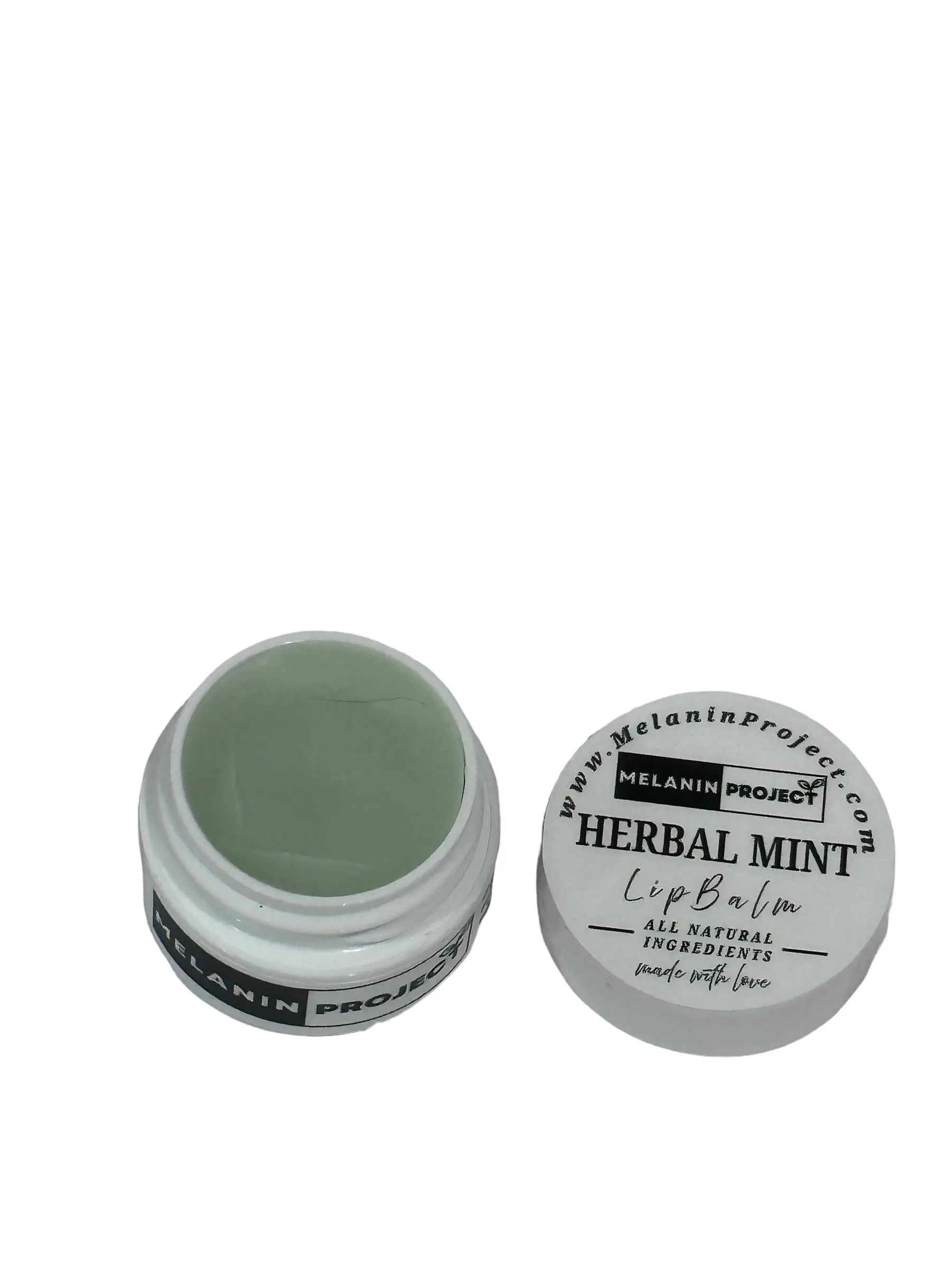 Herbal Mint Lip Balm Organic Aloe