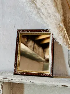 Patina Vie Vintage Victorian Wood Mirror