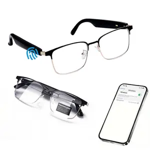 Smart Glasses with Phone Call & Music Playback Function, Voice Assistant Compatible, Stylish Design for Men Women, Perfect Gift Idea, Wireless Audio Glasses