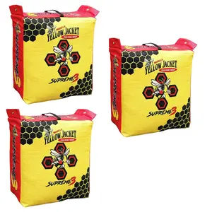 Morrell Yellow Jacket Supreme 3 28 Pound Field Point Archery Bag Target (3 Pack)