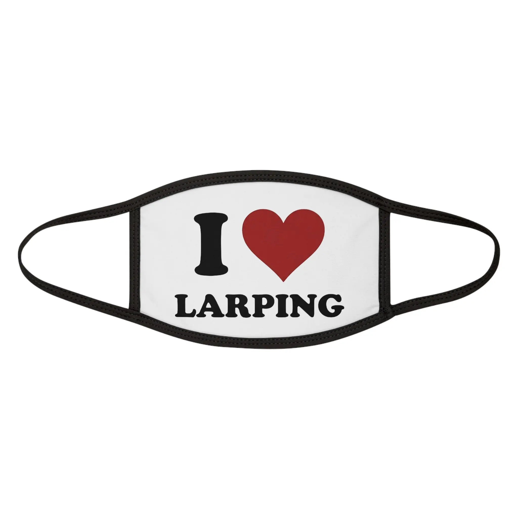 I <3 LARPING MASK (White)