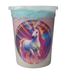 Unicorn Gourmet Cotton Candy - Cotton Candy Sensations 200+ Flavors - White Chocolate, Blueberry and Strawberry - Magical
