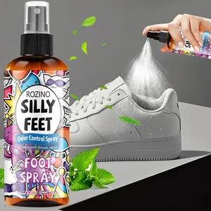 ROZINO Silly Feet Foot Odor Control Spray - Fragrant Solution for Managing Foot Odors - Designed for Effective Odor Management