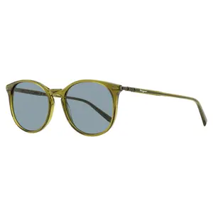 Ferragamo Keyhole Pantos Sunglasses SF911SCP 322 Transparent Khaki 53mm