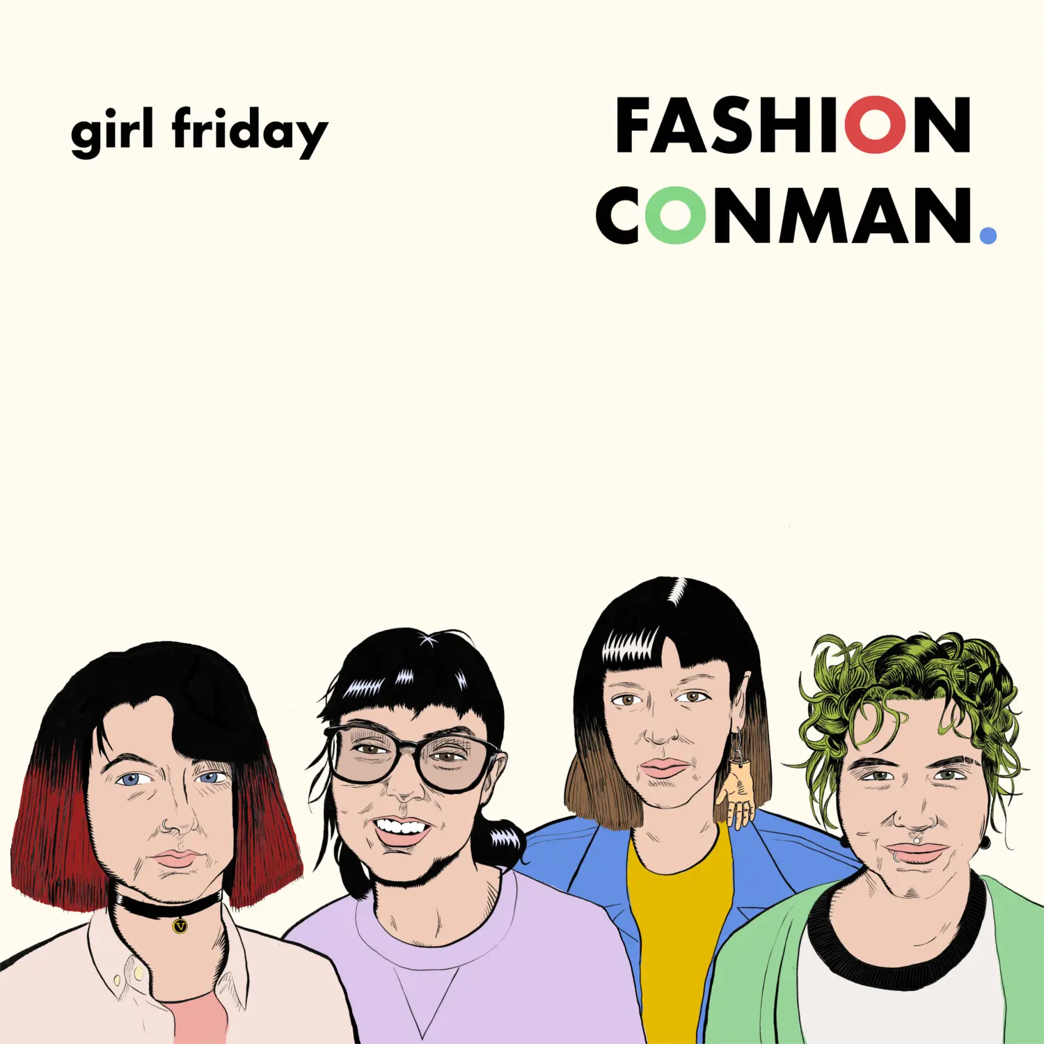 Girl Friday Rock Band - Fashion English Music Cassette Tapes