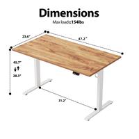 47.2 x 23.6" Light Rustic Brown